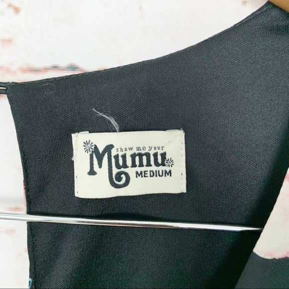 Show Me Your Mumu Rodeo Floral Fringe Dress Size Medium - Picture 5 of 7